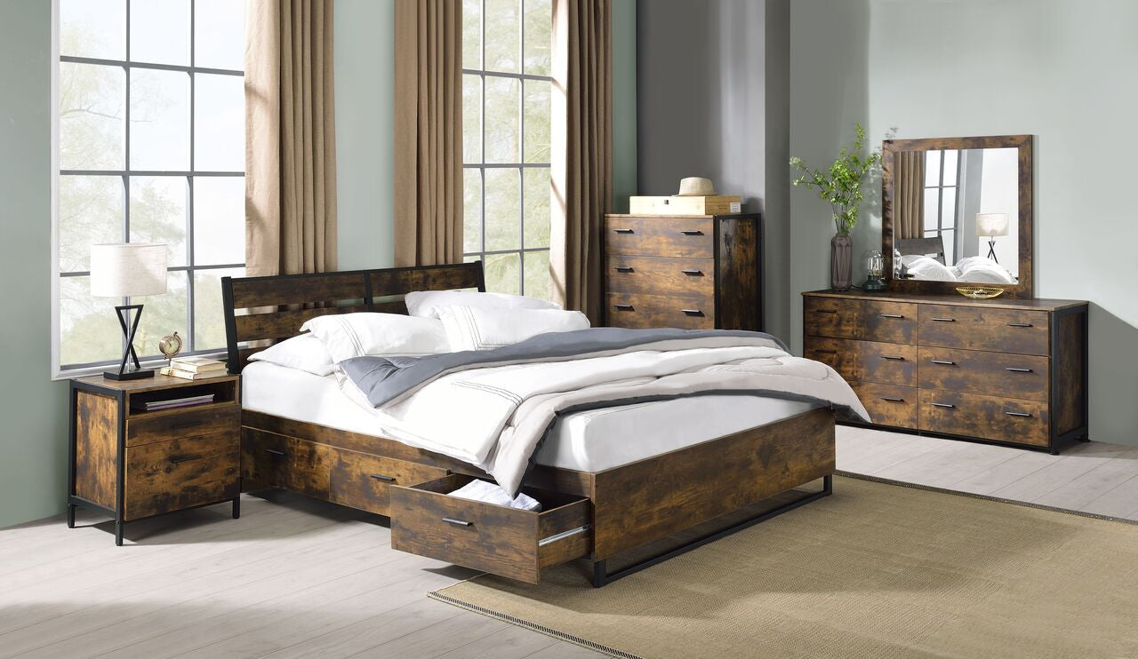 ACME 24257EK Juvanth Eastern King Bed with Storage  5