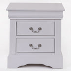 ACME 24503 Louis Philippe III Nightstand, White