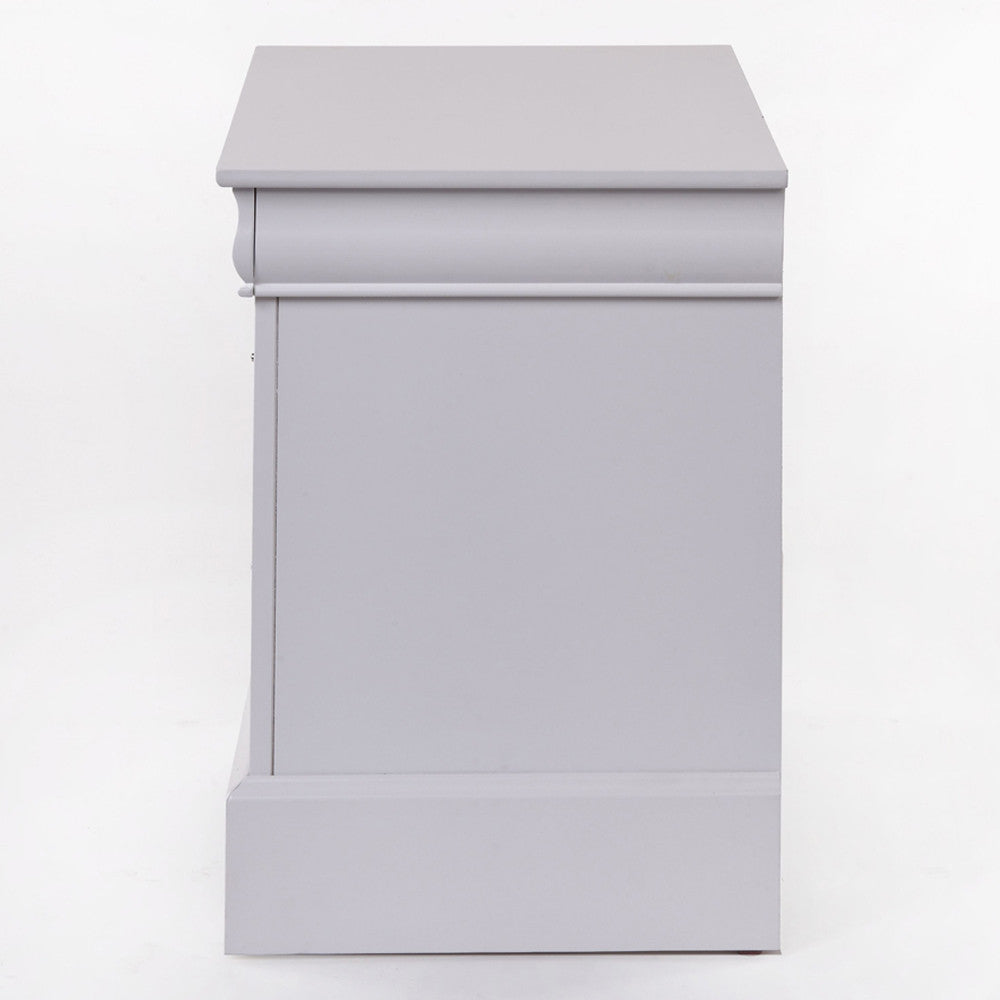 ACME 24503 Louis Philippe III Nightstand, White