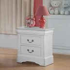 ACME 24503 Louis Philippe III Nightstand, White