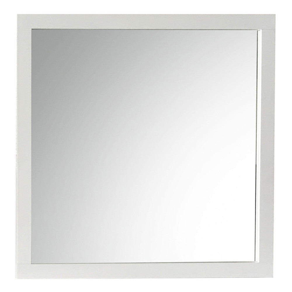 ACME 24504 Louis Philippe III Mirror, White