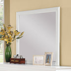ACME 24504 Louis Philippe III Mirror, White