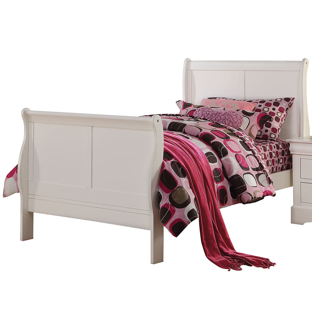 ACME 24510F Louis Philippe III Full Bed, White (1Set/2Ctn)