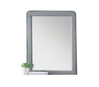 ACME 24524 Valda Mirror, Light Gray Fabric