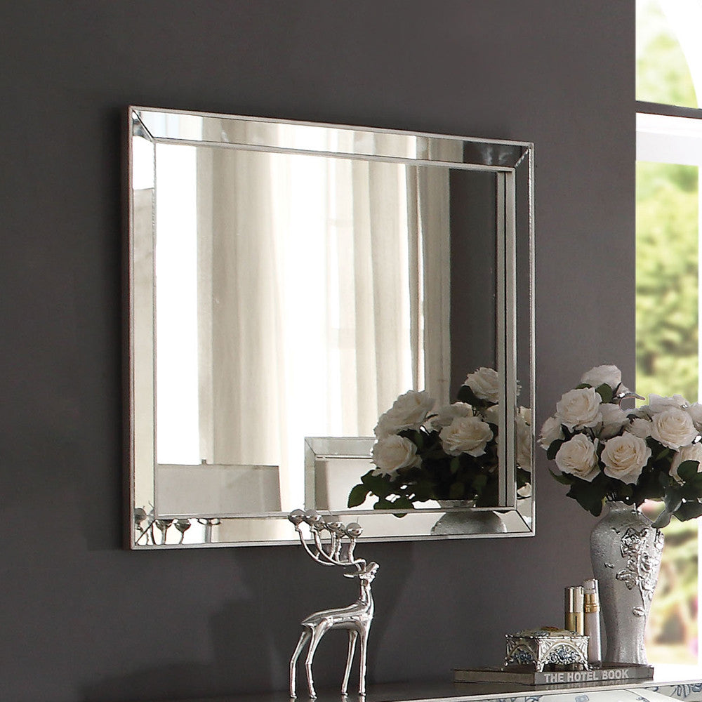 ACME 24844 Voeville II Mirror, Platinum