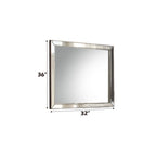 ACME 24844 Voeville II Mirror, Platinum