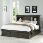 ACME 24927EK Louis Philippe III Queen Bed with Storage, White (1Set/3Ctn)