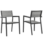 Modway EEI-1739 Maine Outdoor Patio Dining Armchair Set of 2