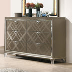 ACME 25325 Skylar Dresser, Dark Champagne