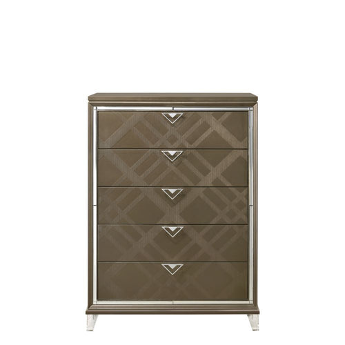 ACME 25326 Skylar Chest, Dark Champagne