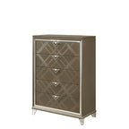 ACME 25326 Skylar Chest, Dark Champagne