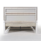 ACME 25767EK Naima Eastern King Bed with Storage, White (1Set/3Ctn)