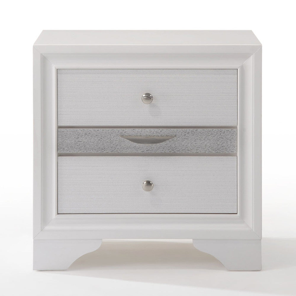 ACME 25773 Naima Nightstand, White