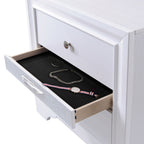 ACME 25773 Naima Nightstand, White