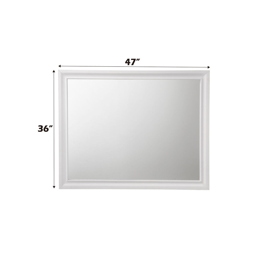 ACME 25774 Naima Mirror, White