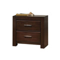 ACME 25793 Oberreit Nightstand, Walnut