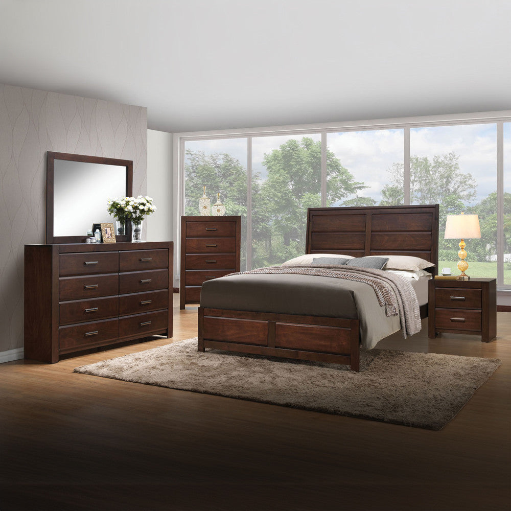 ACME 25794 Oberreit Mirror, Walnut
