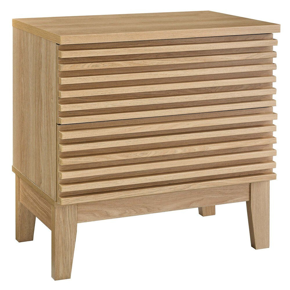 Modway MOD-6964 Render Two-Drawer Nightstand