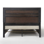 ACME 25897EK Naima Eastern King Bed with Storage, Black (1Set/3Ctn)