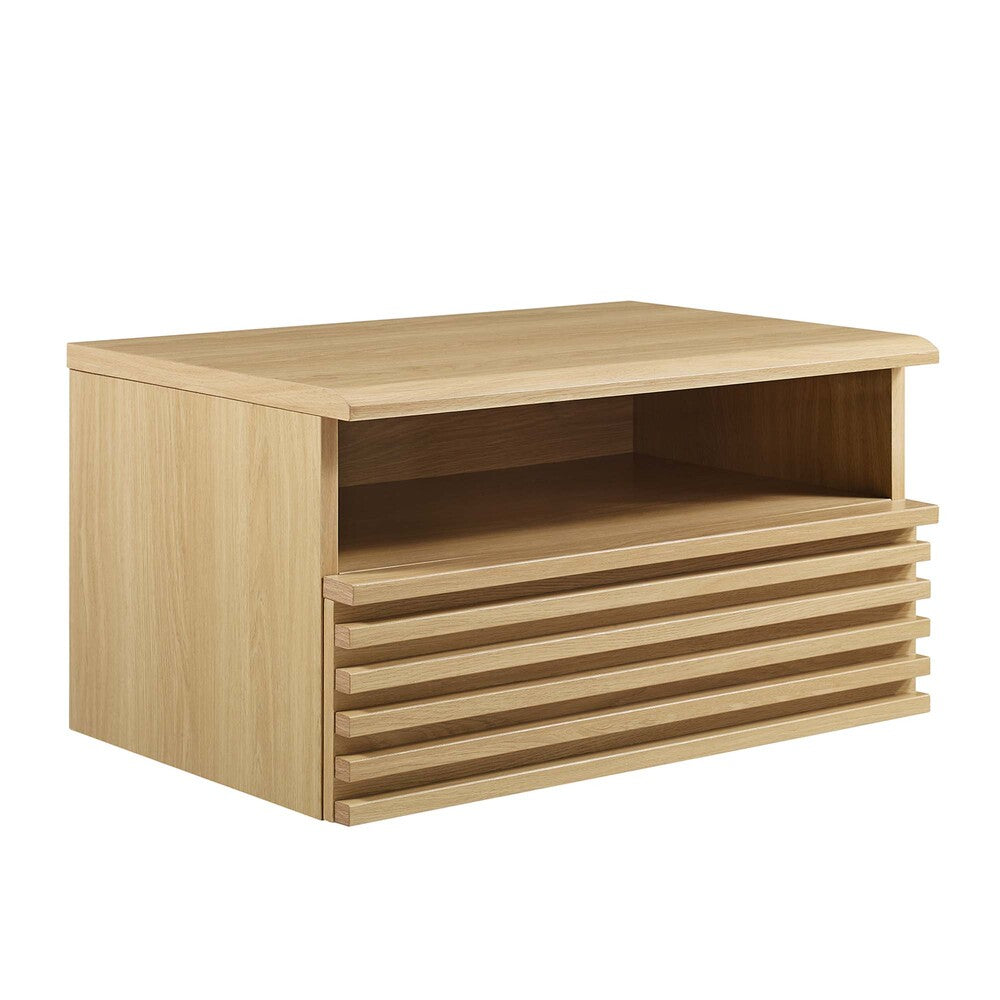 Modway MOD-7058 Render Wall-Mount Nightstand