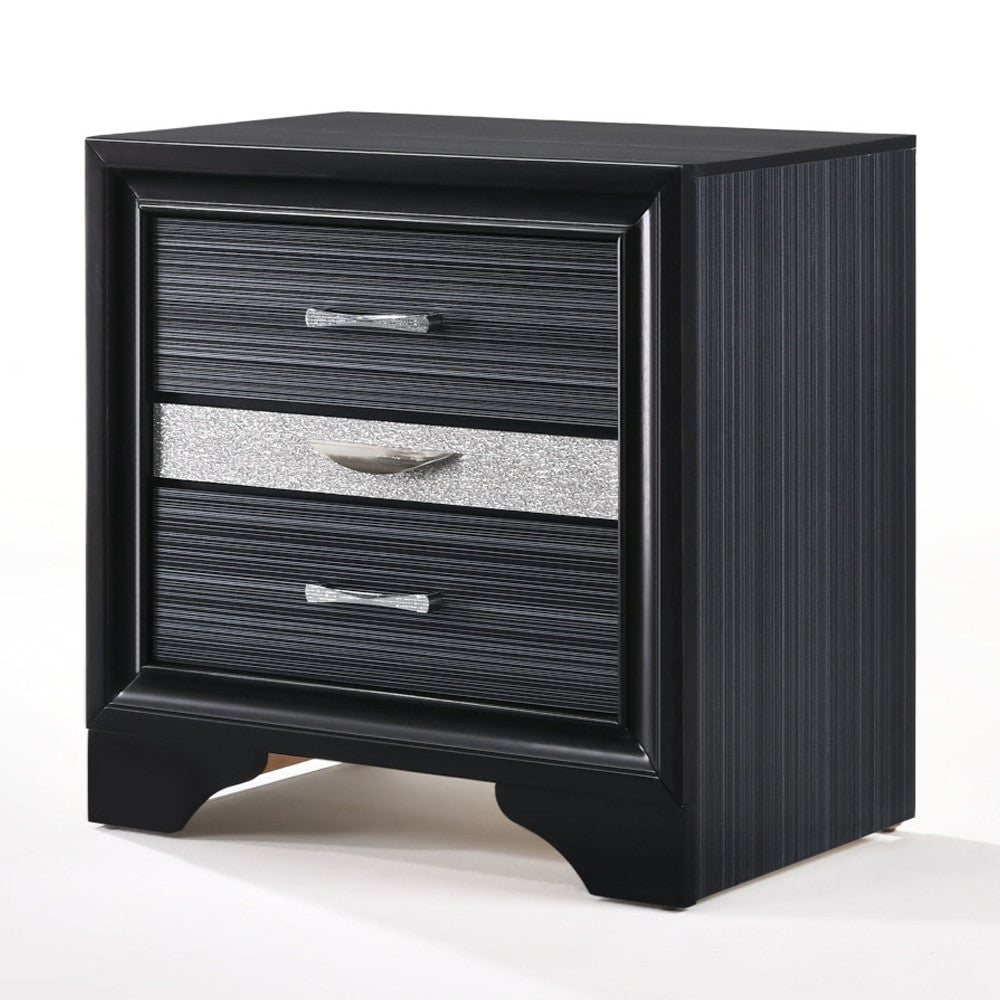 ACME 25903 Naima Nightstand, Black