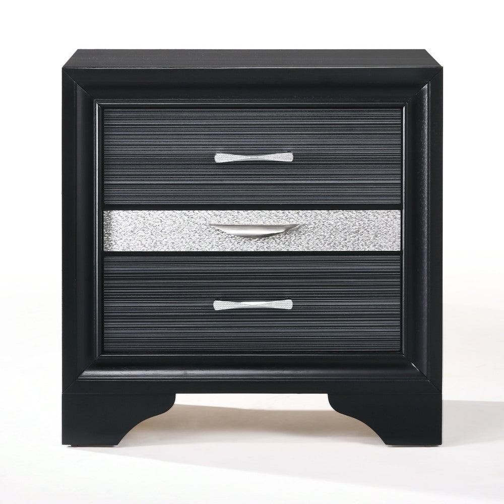 ACME 25903 Naima Nightstand, Black