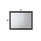 ACME 25904 Naima Mirror, Black