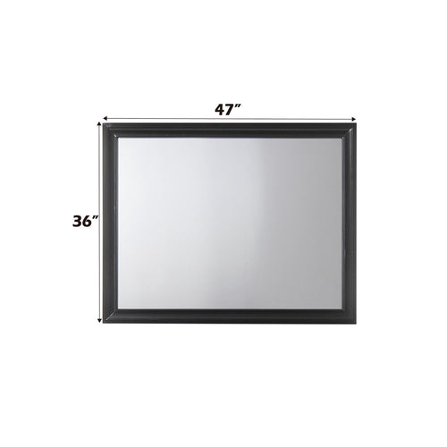 ACME 25904 Naima Mirror, Black