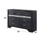 ACME 25905 Naima Dresser, Black