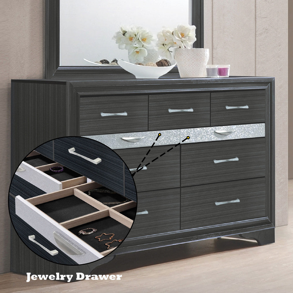 ACME 25905 Naima Dresser, Black
