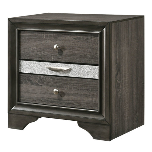ACME 25973 Naima Nightstand, Black