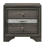 ACME 25973 Naima Nightstand, Black