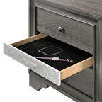 ACME 25973 Naima Nightstand, Black
