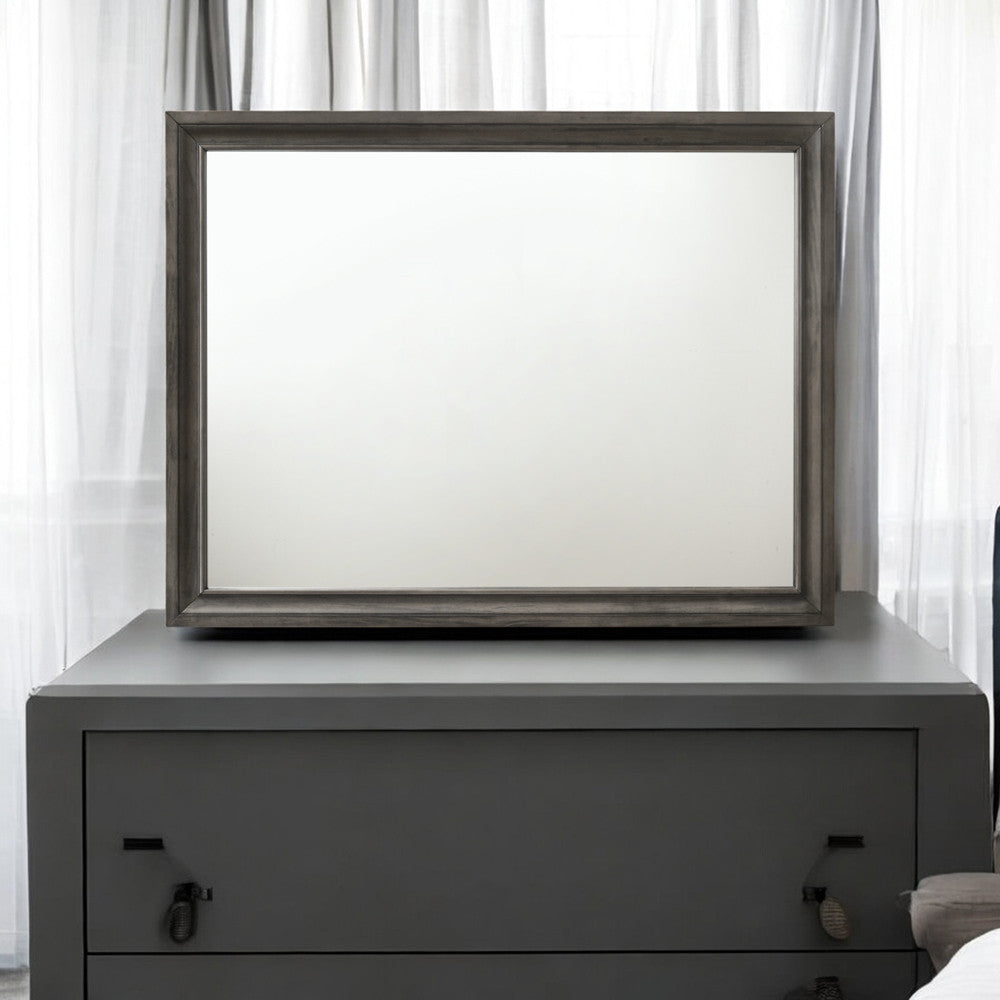 ACME 25974 Naima Mirror, Black