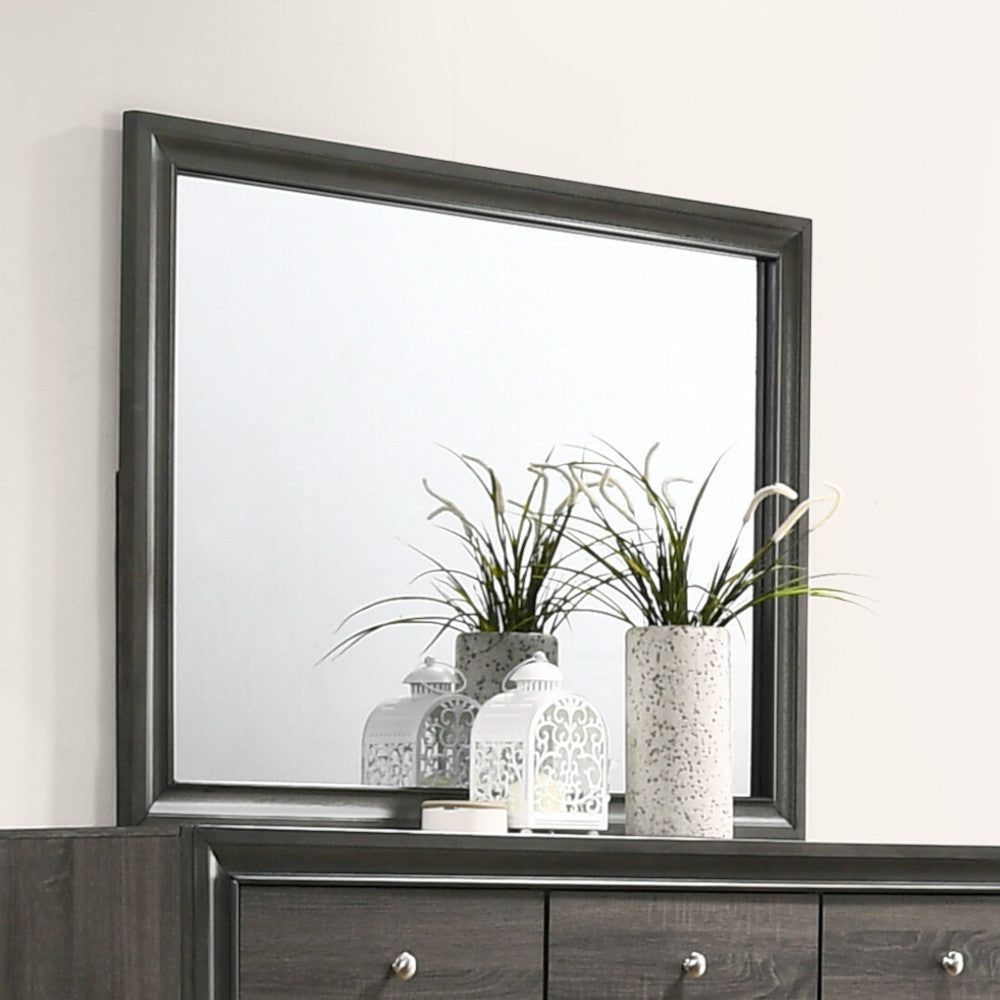 ACME 25974 Naima Mirror, Black