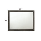 ACME 25974 Naima Mirror, Black