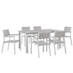 Modway EEI-1749 Maine 7 Piece Outdoor Patio Dining Set