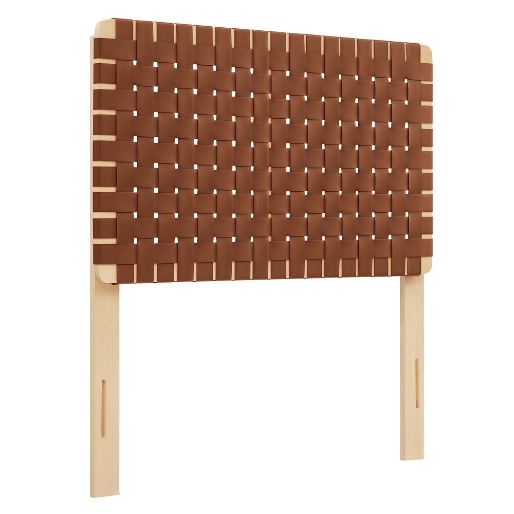 Modway MOD-7121 Sparta Weave Vegan Leather Twin Headboard