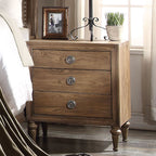 ACME 26093 Inverness Nightstand, Reclaimed Oak