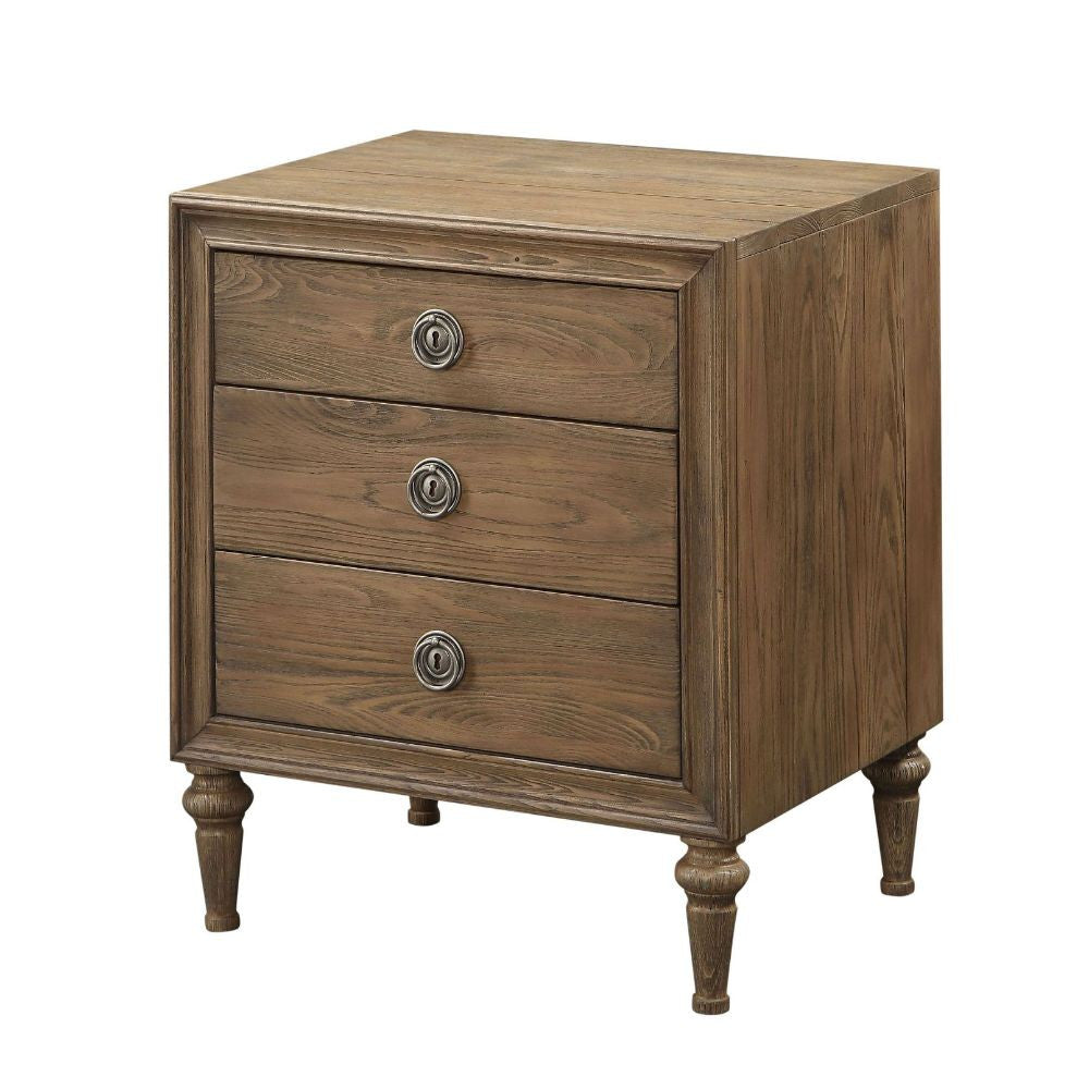 ACME 26093 Inverness Nightstand, Reclaimed Oak
