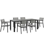 Modway EEI-1751 Maine 7 Piece Outdoor Patio Dining Set