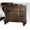 ACME 26113 Baudouin Nightstand, Weathered Oak