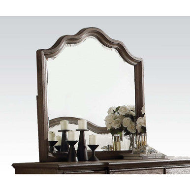 ACME 26114 Baudouin Mirror, Weathered Oak