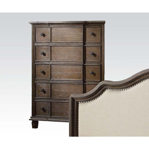 ACME 26116 Baudouin Chest, Weathered Oak