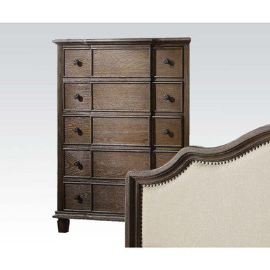 ACME 26116 Baudouin Chest, Weathered Oak
