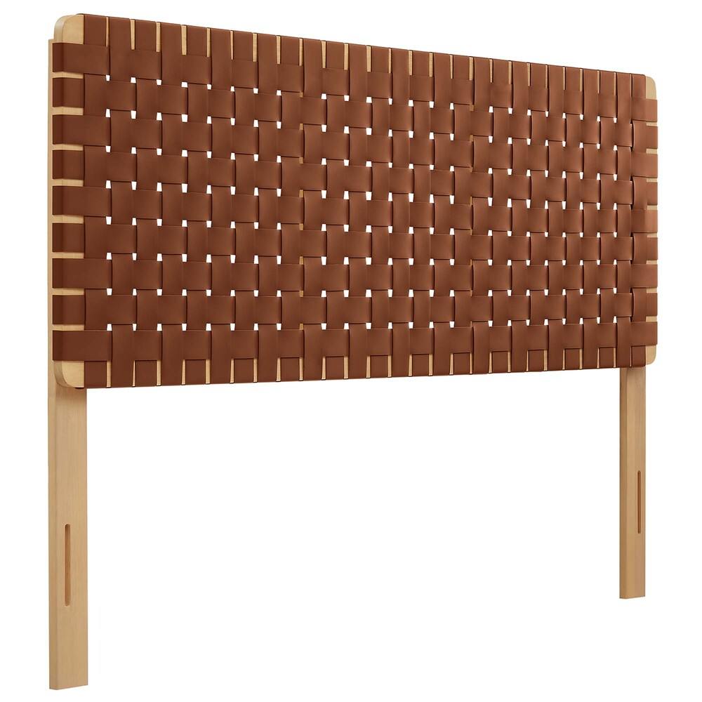 Modway MOD-7125 Sparta Weave Vegan Leather Queen Headboard