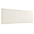Modway MOD-7126 Sparta Weave Wall-Mount Vegan Leather King Headboard