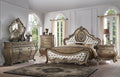 ACME 26310Q Ragenardus Queen Bed, PU & Vintage Oak (1Set/3Ctn)