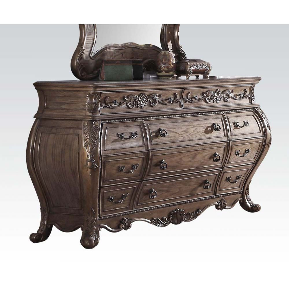 ACME 26315 Ragenardus Dresser, Vintage Oak