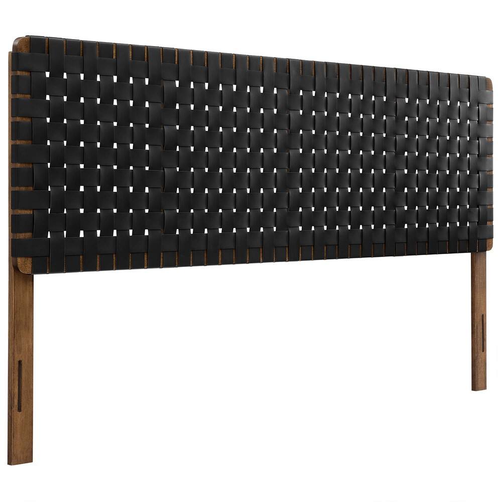Modway MOD-7127 Sparta Weave Vegan Leather King Headboard